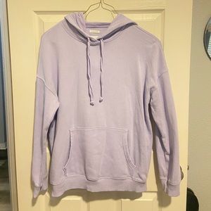 purple hoodie/sweatshirt